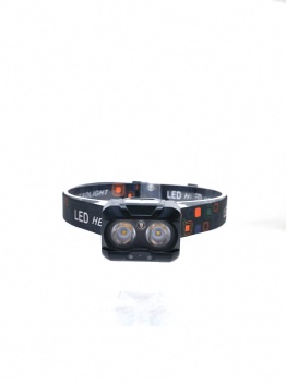 LED Sensor Headlamp with battery operated