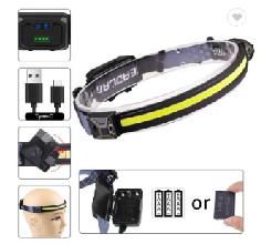 TC-82198 COB Wide Beam Headlamp